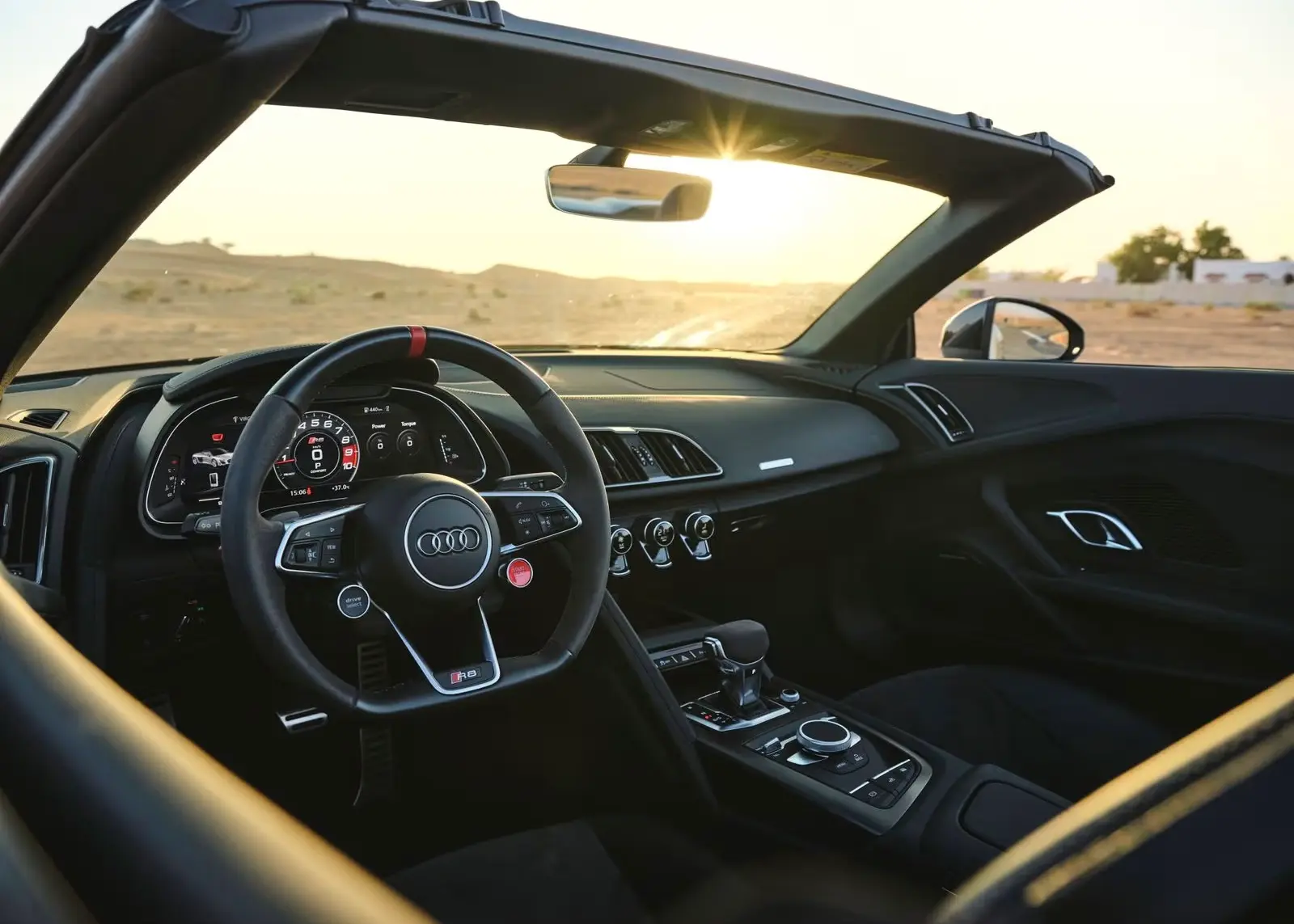 Rent Audi R8 Spyder In Dubai