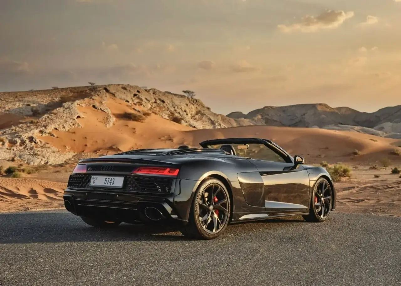 Rent Audi R8 Spyder In Dubai
