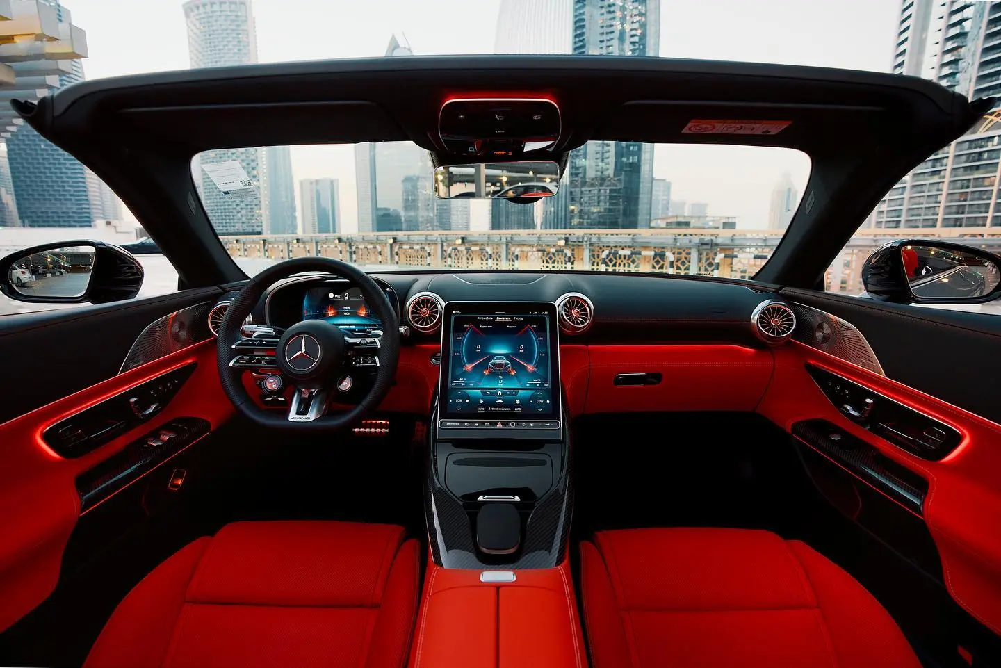 Rent Mercedes AMG SL 63 In Dubai