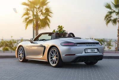 Rent Porsche 718 Boxster GTS in Dubai