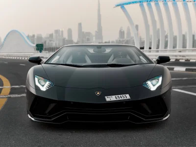 Rent Lamborghini Aventador S Roadster in Dubai