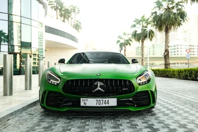 Rent Mercedes AMG GT R in Dubai