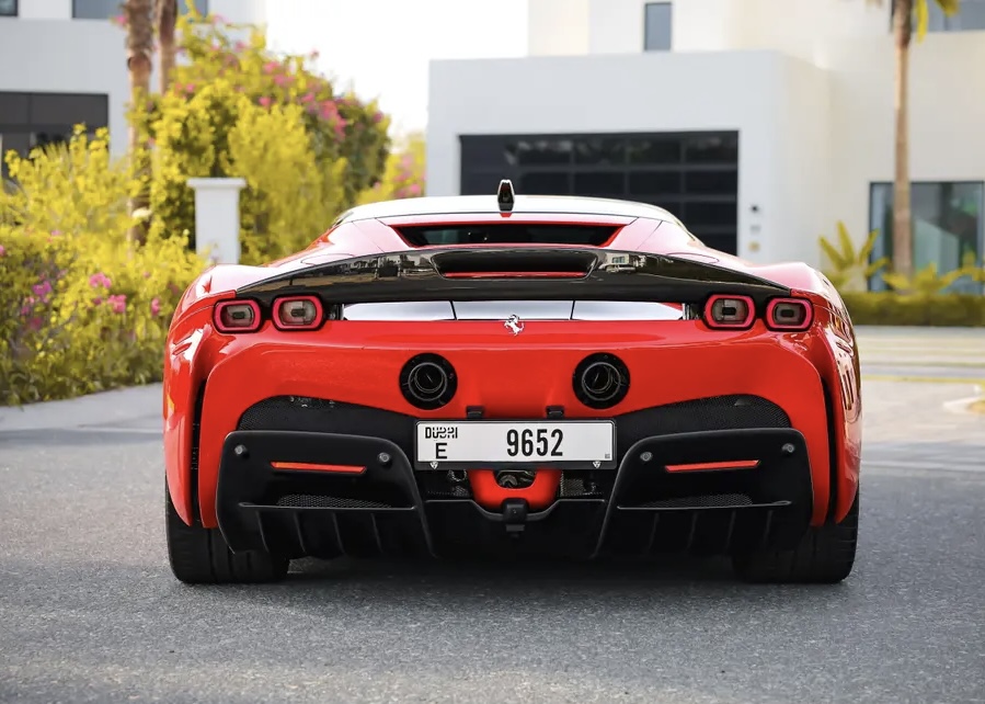 Rent Ferrari SF90 Stradale in Dubai