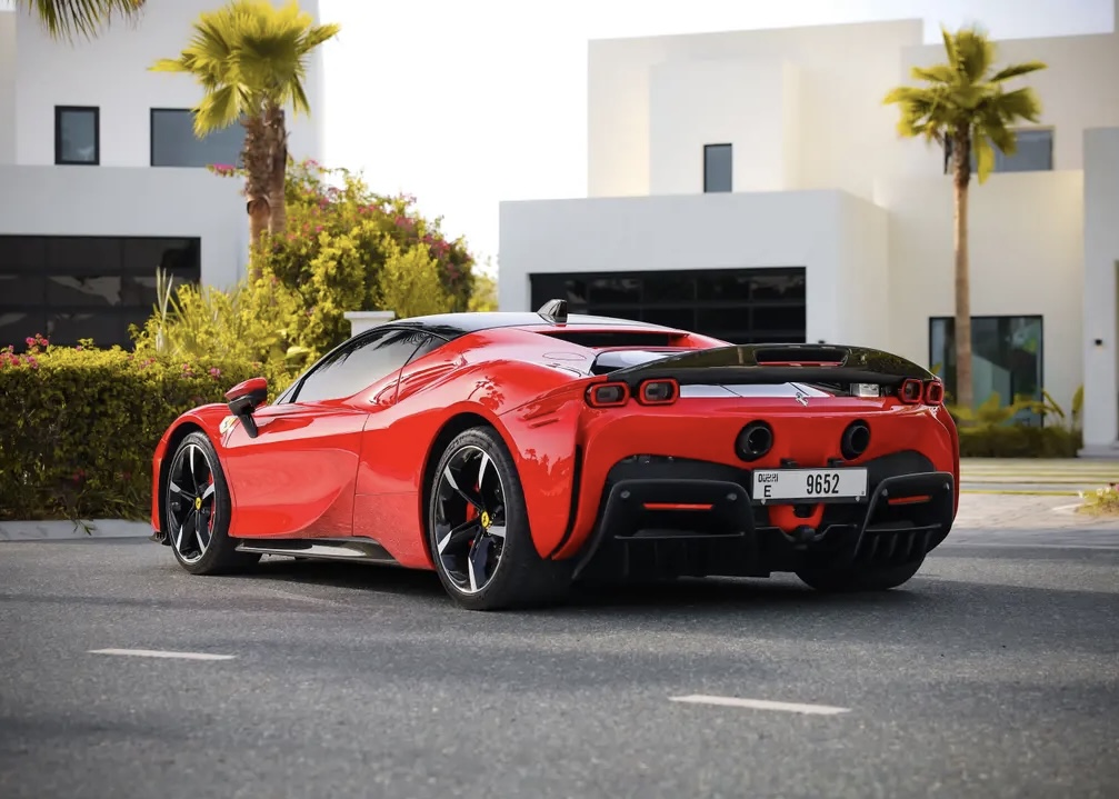 Rent Ferrari SF90 Stradale in Dubai