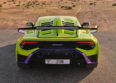 Rent Lamborghini Huracan STO in Dubai