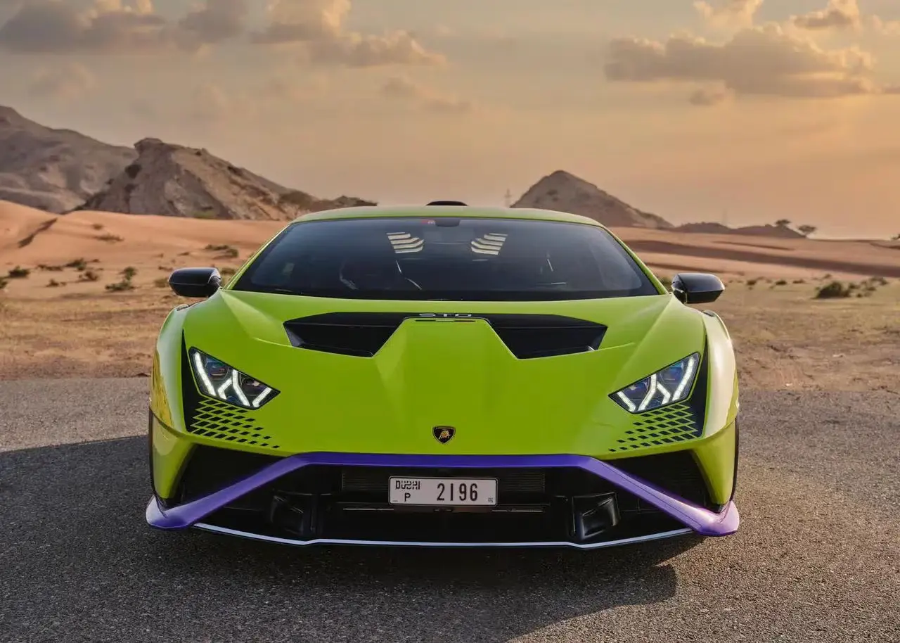 Rent Lamborghini Huracan STO in Dubai