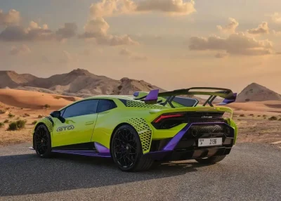 Rent Lamborghini Huracan STO in Dubai