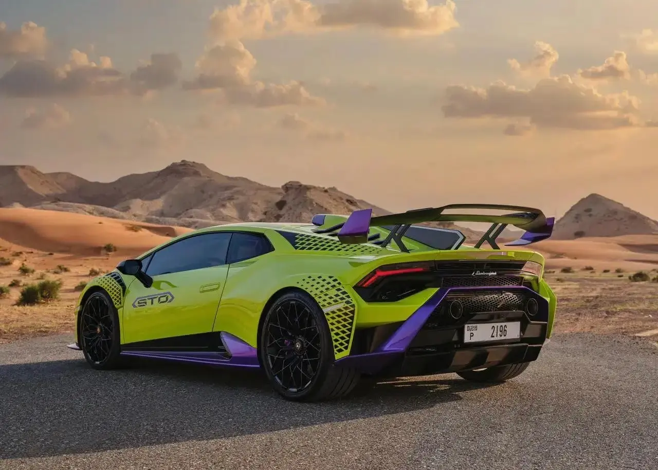 Rent Lamborghini Huracan STO in Dubai