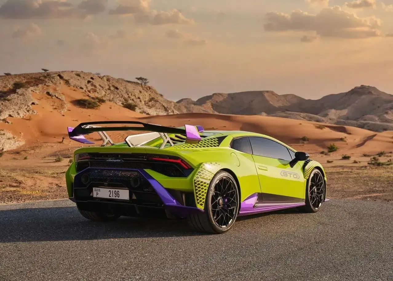 Rent Lamborghini Huracan STO in Dubai