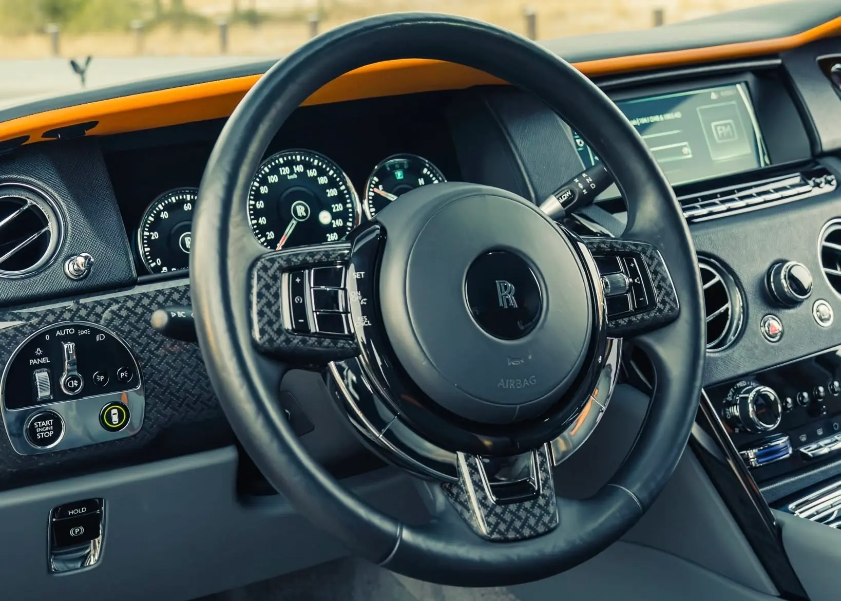 Rent Rolls Royce Cullinan Black Badge in Dubai