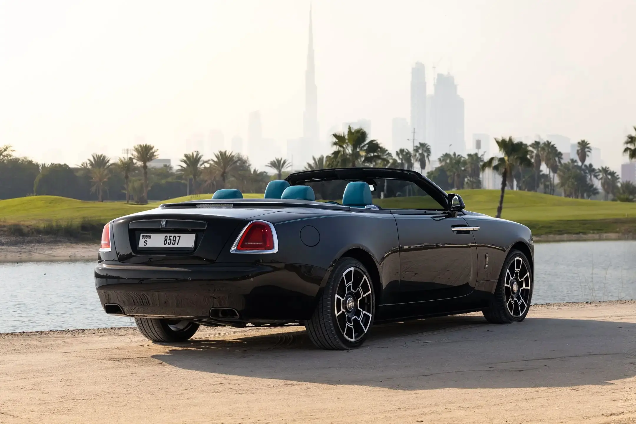 Rent Rolls Royce Dawn Black Badge in Dubai