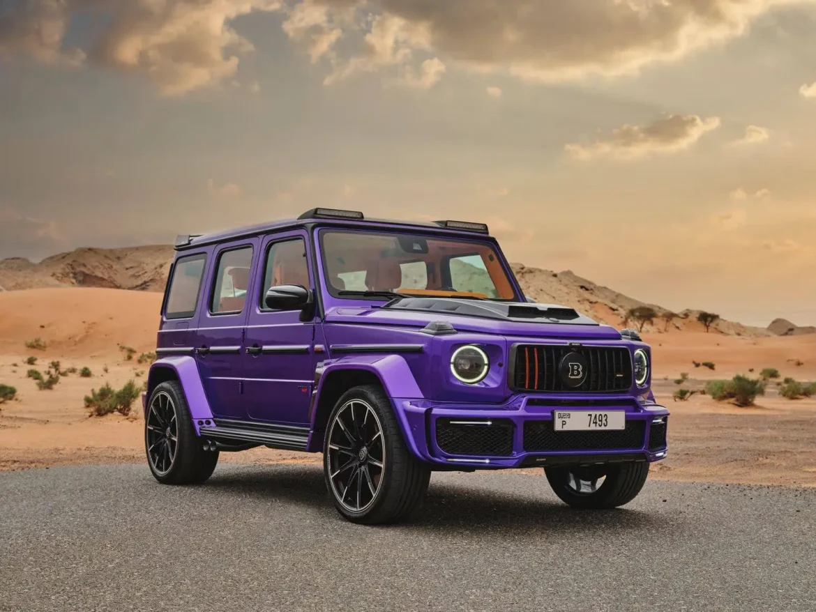 Mercedes Brabus G700 Widestar - Purple