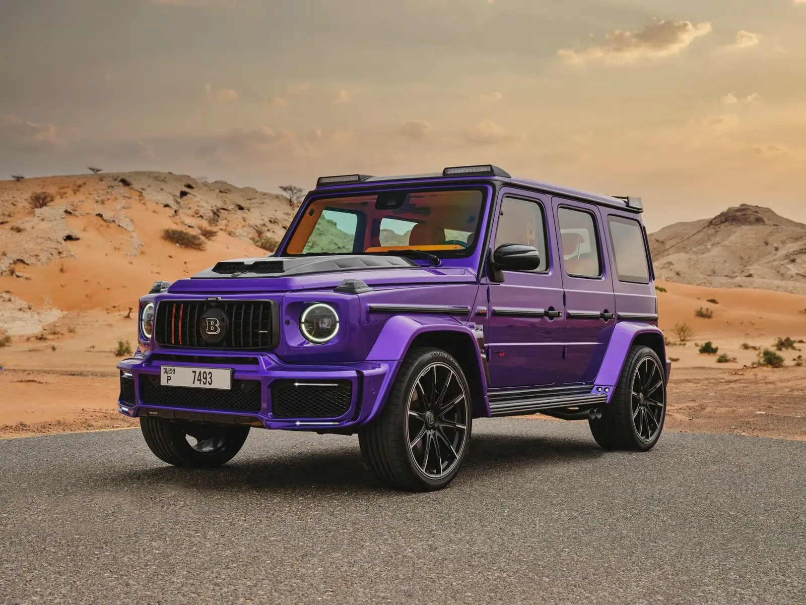 Mercedes Brabus G700 For Rent In Dubai