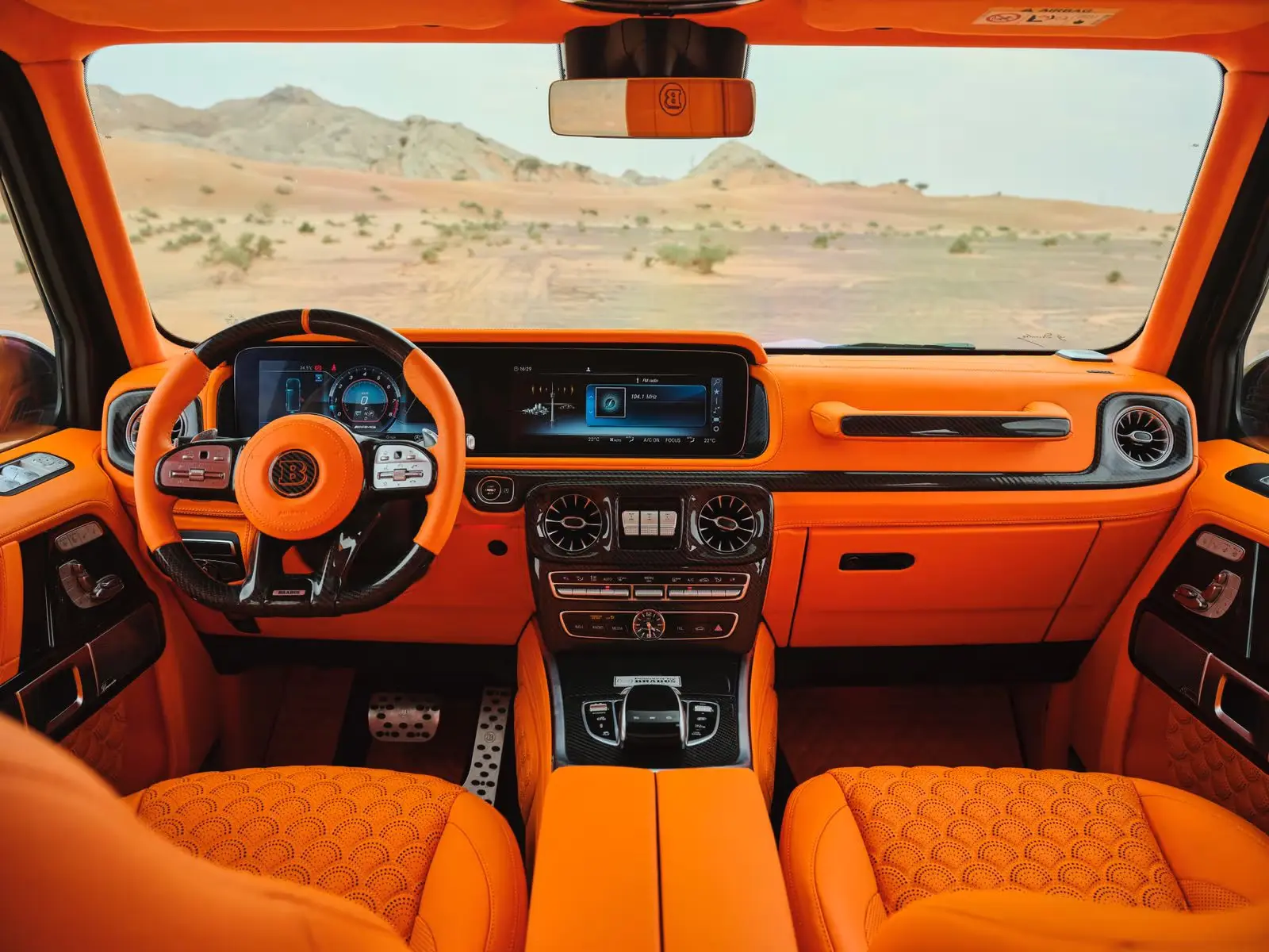 Mercedes Brabus G700 For Rent In Dubai