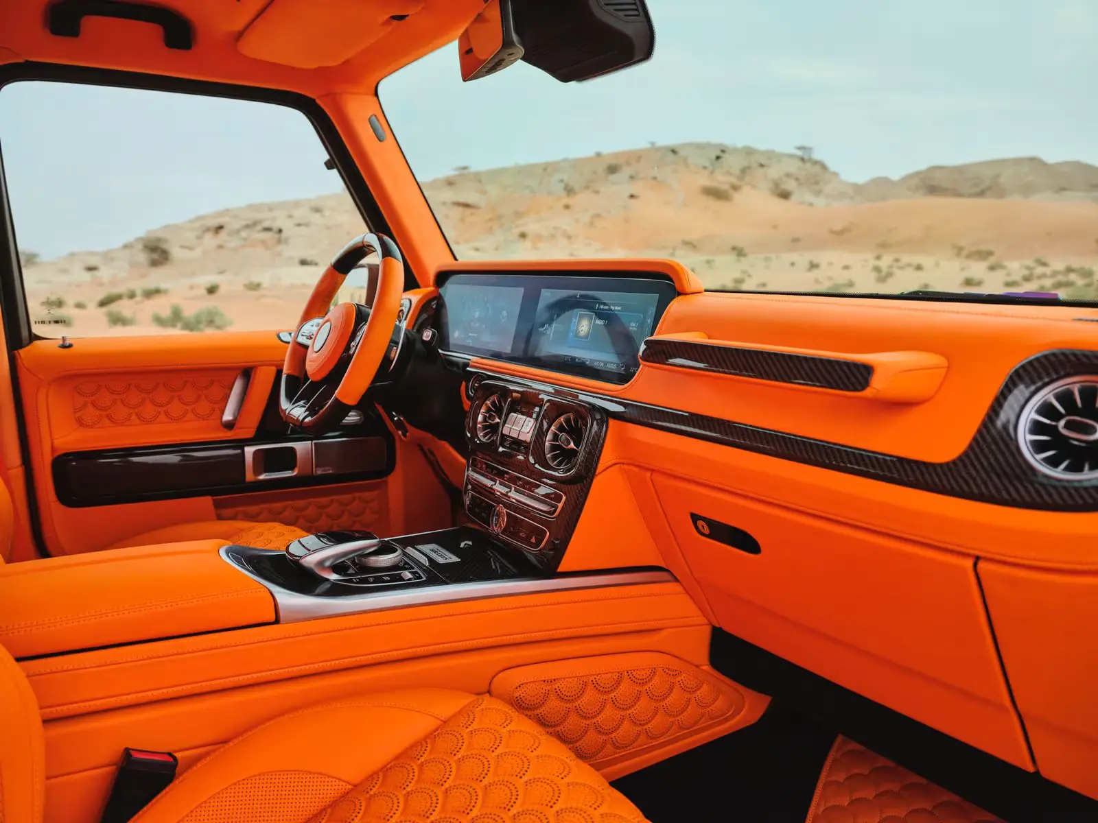 Mercedes Brabus G700 For Rent In Dubai
