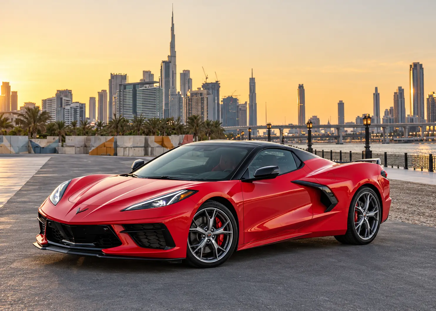 Rent Corvette C8 in Dubai