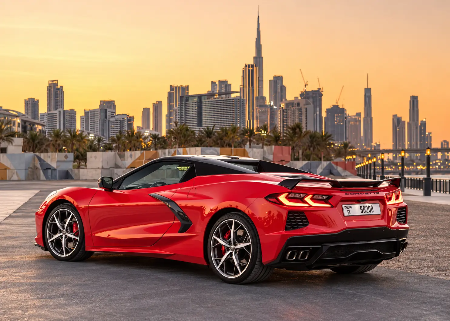 Rent Corvette C8 in Dubai
