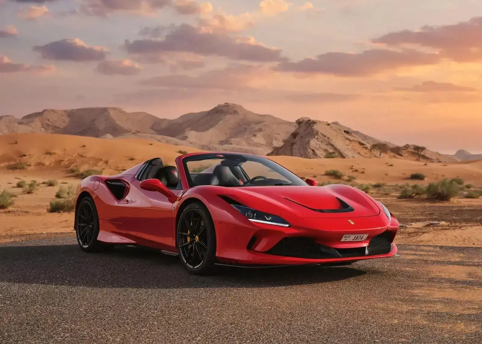 Rent Ferrari F8 Spider Novitec in Dubai