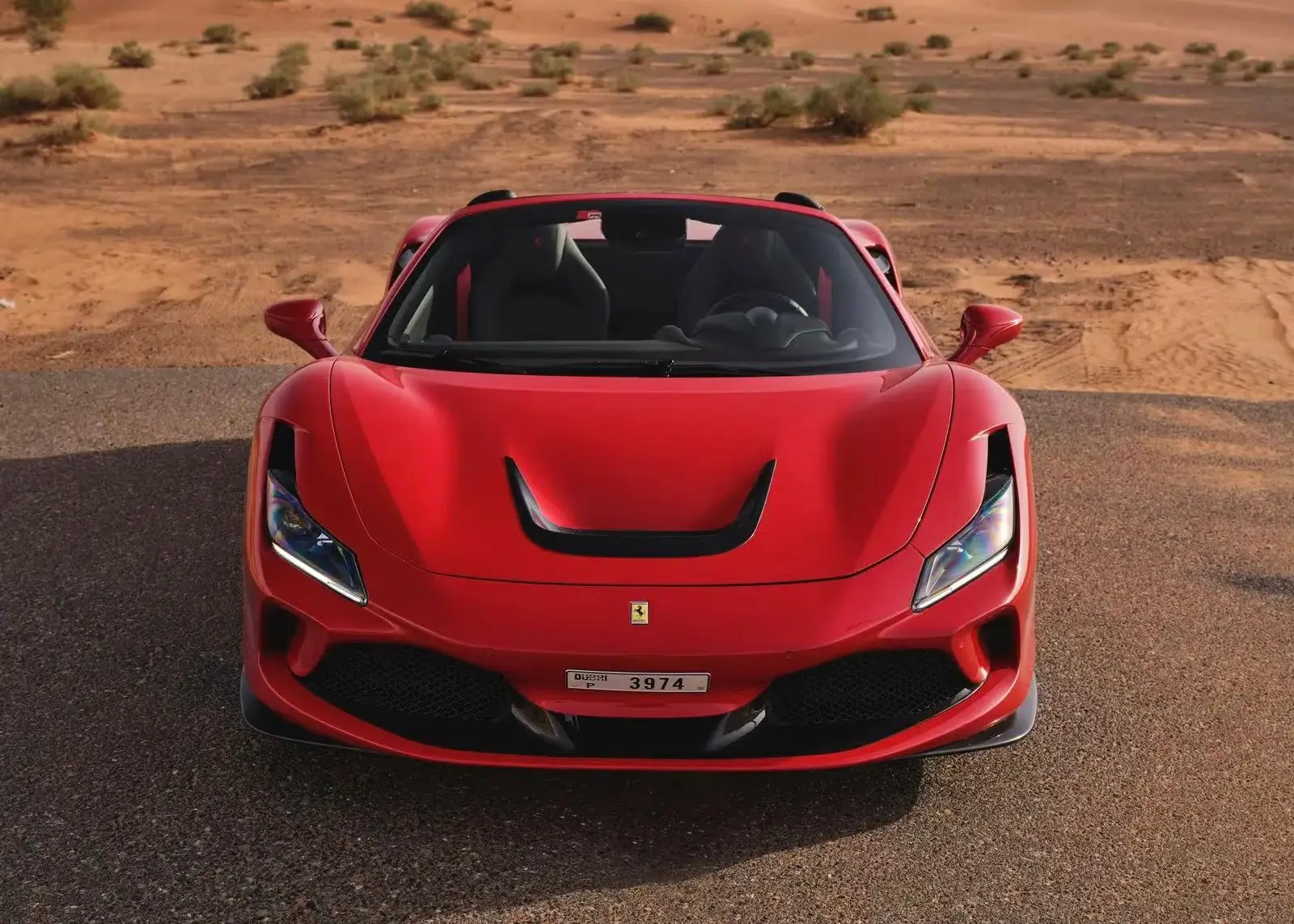 Rent Ferrari F8 Spider Novitec in Dubai