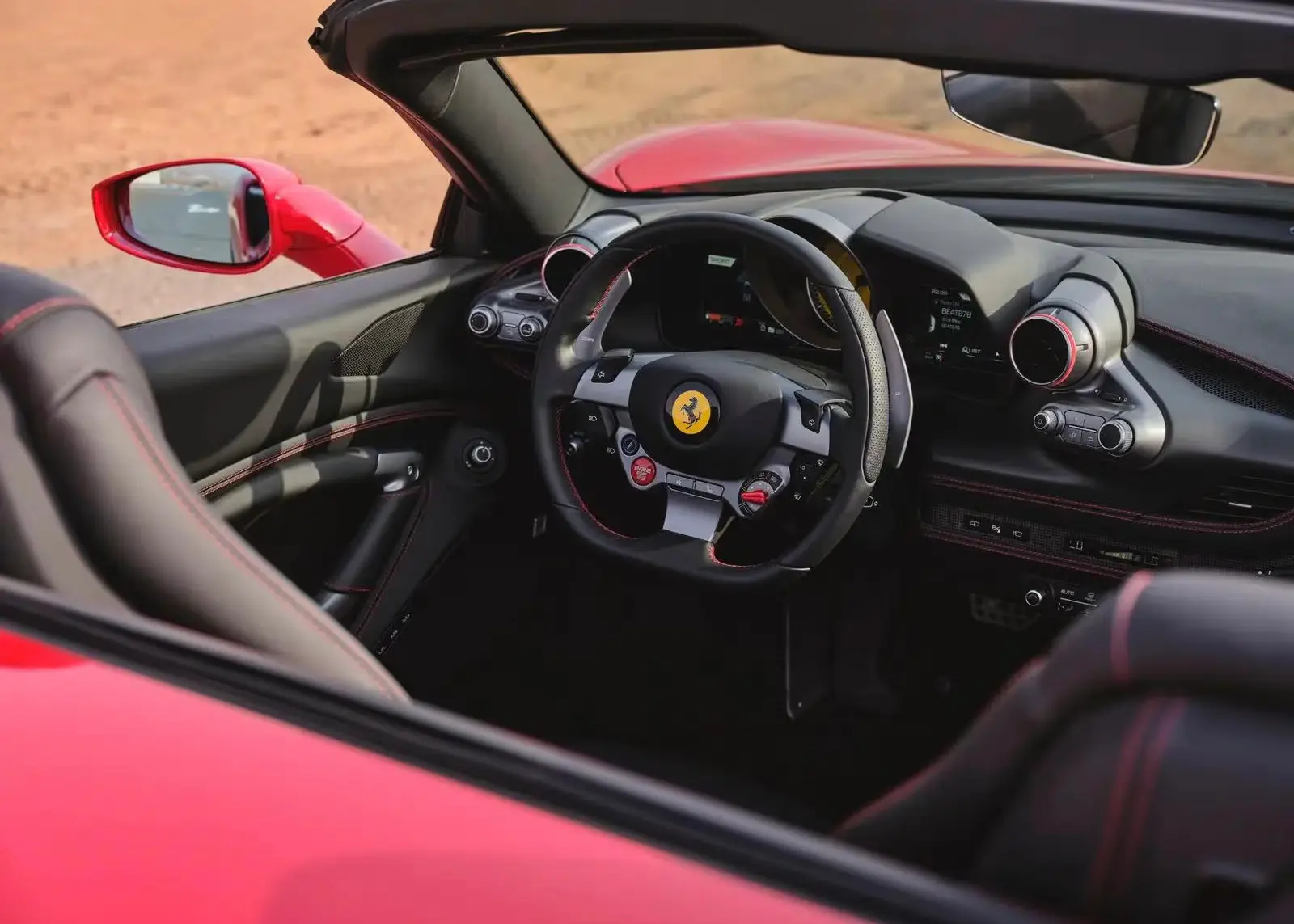 Rent Ferrari F8 Spider Novitec in Dubai