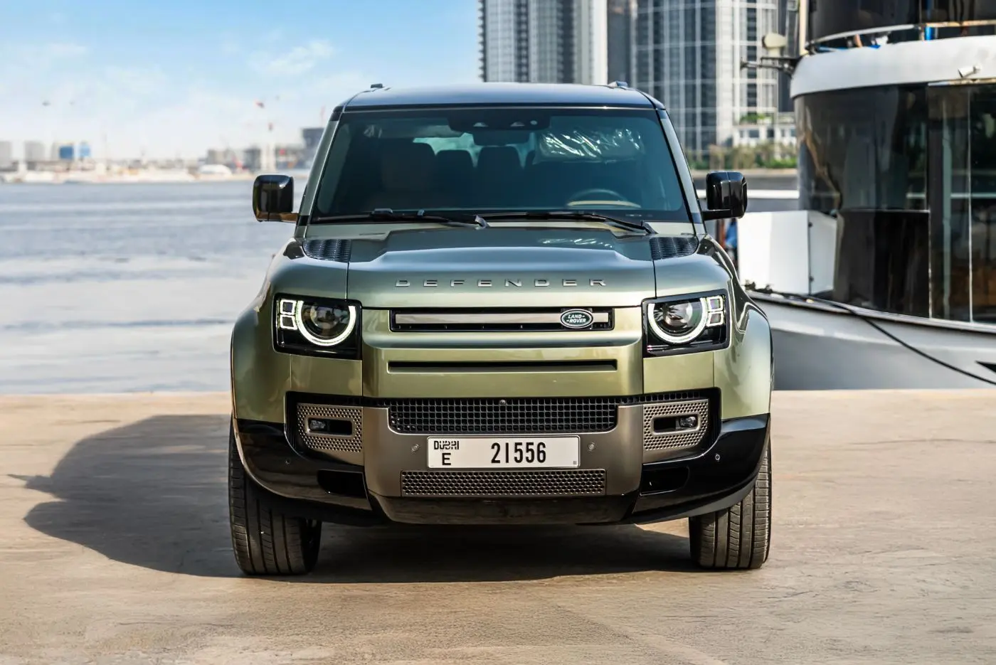 Rent Land Rover Defender in Dubai