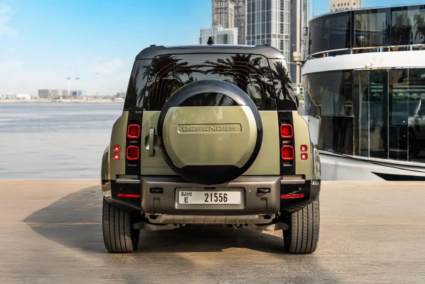 Rent Land Rover Defender in Dubai