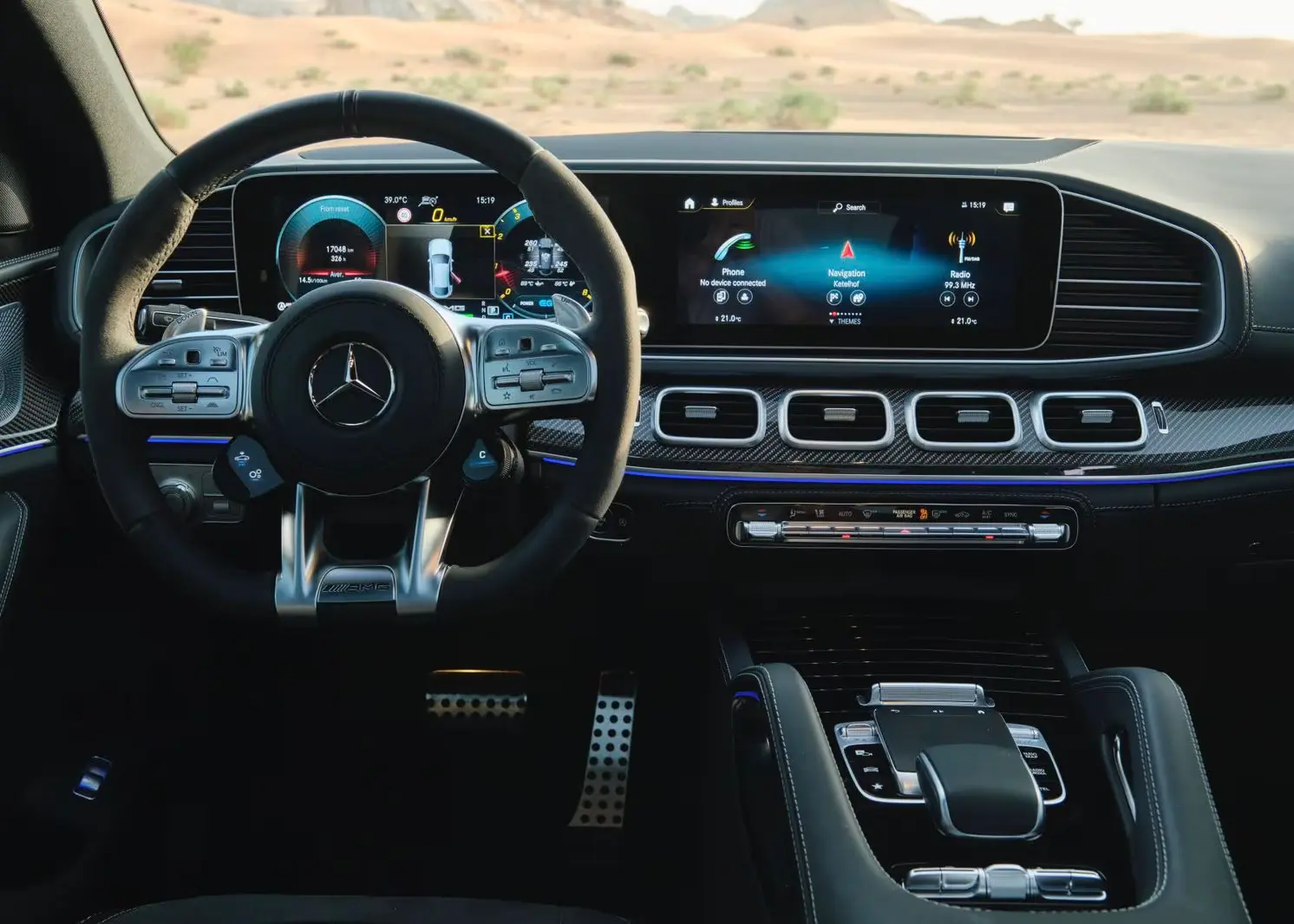Rent Mercedes AMG GLE 63 S in Dubai