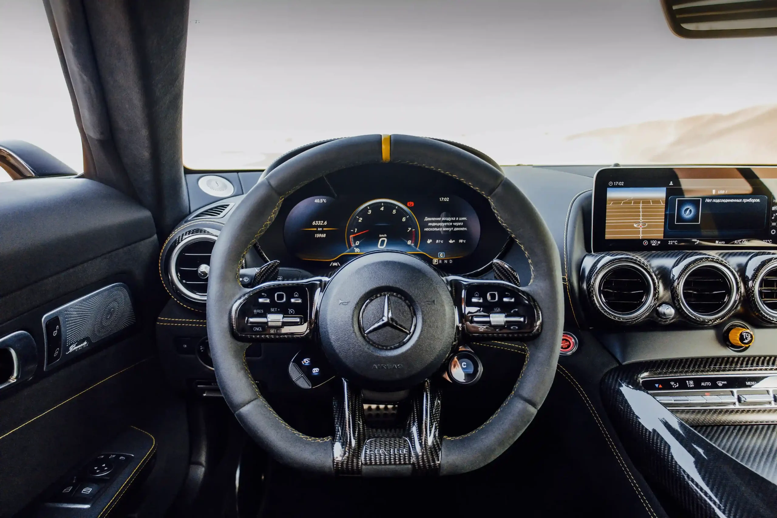 Rent Mercedes AMG GT R in Dubai