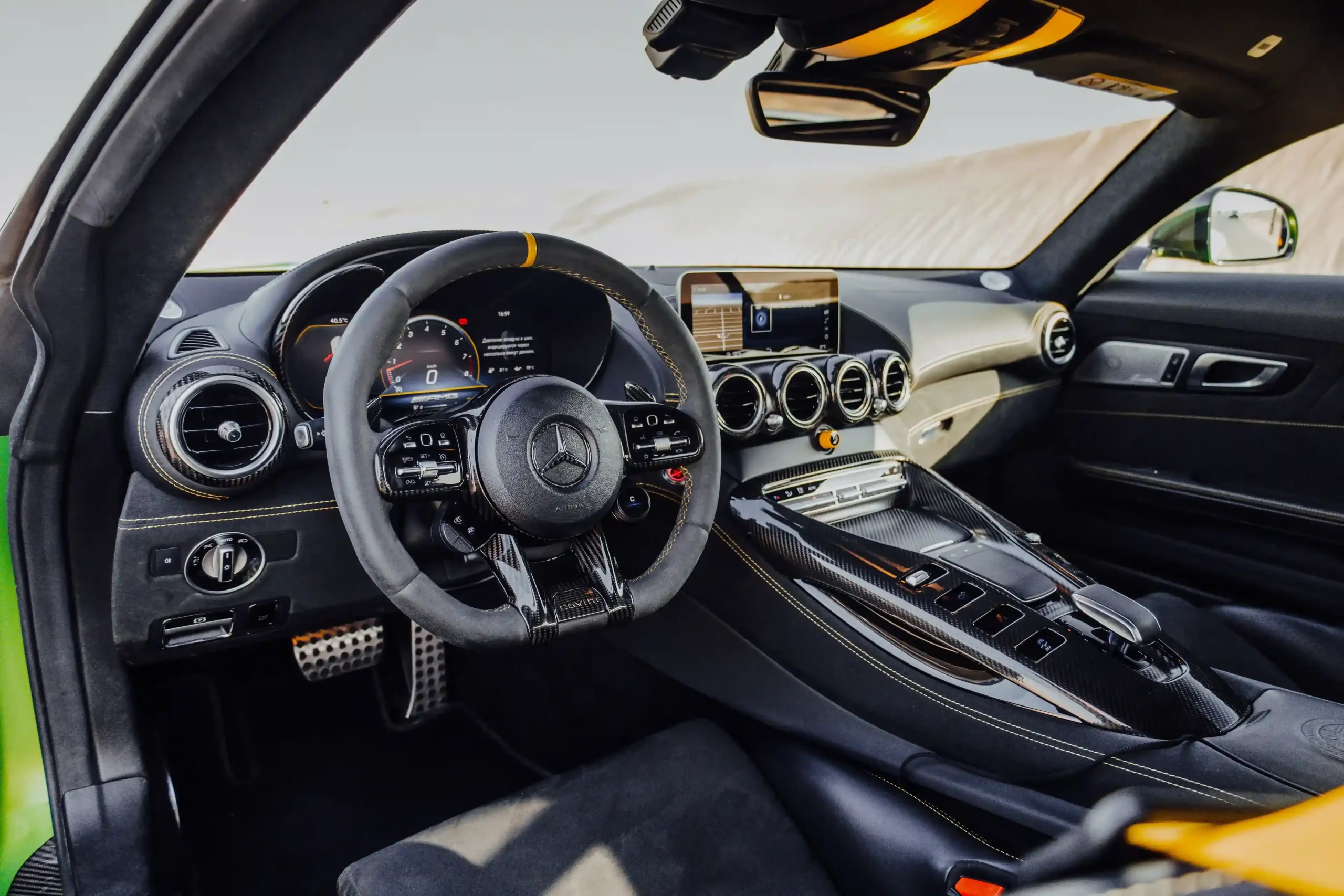 Rent Mercedes AMG GT R in Dubai