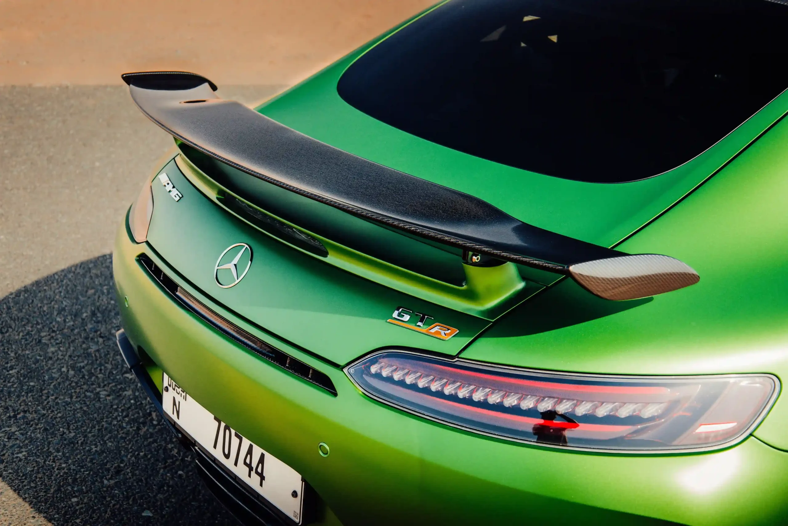 Rent Mercedes AMG GT R in Dubai