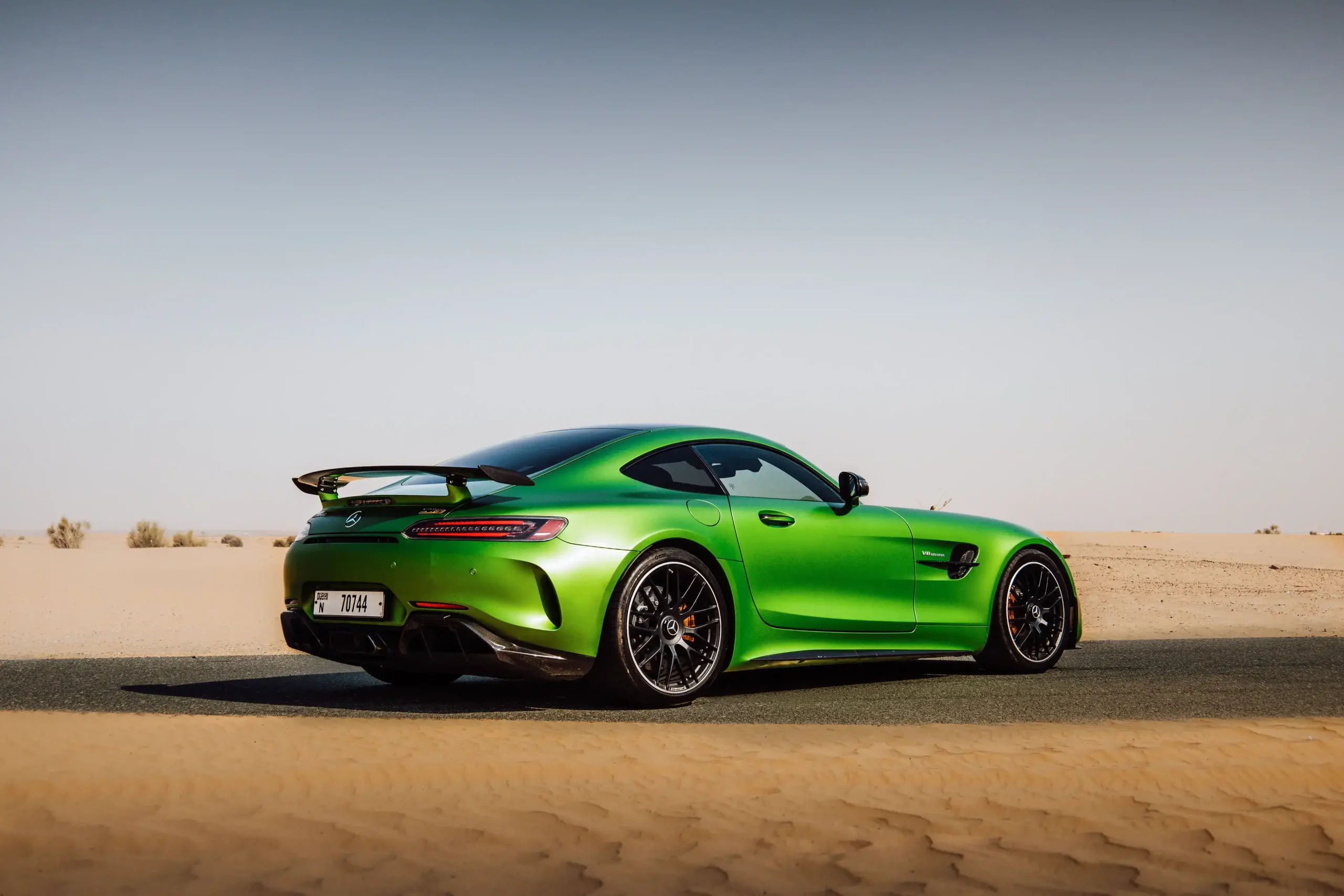 Rent Mercedes AMG GT R in Dubai