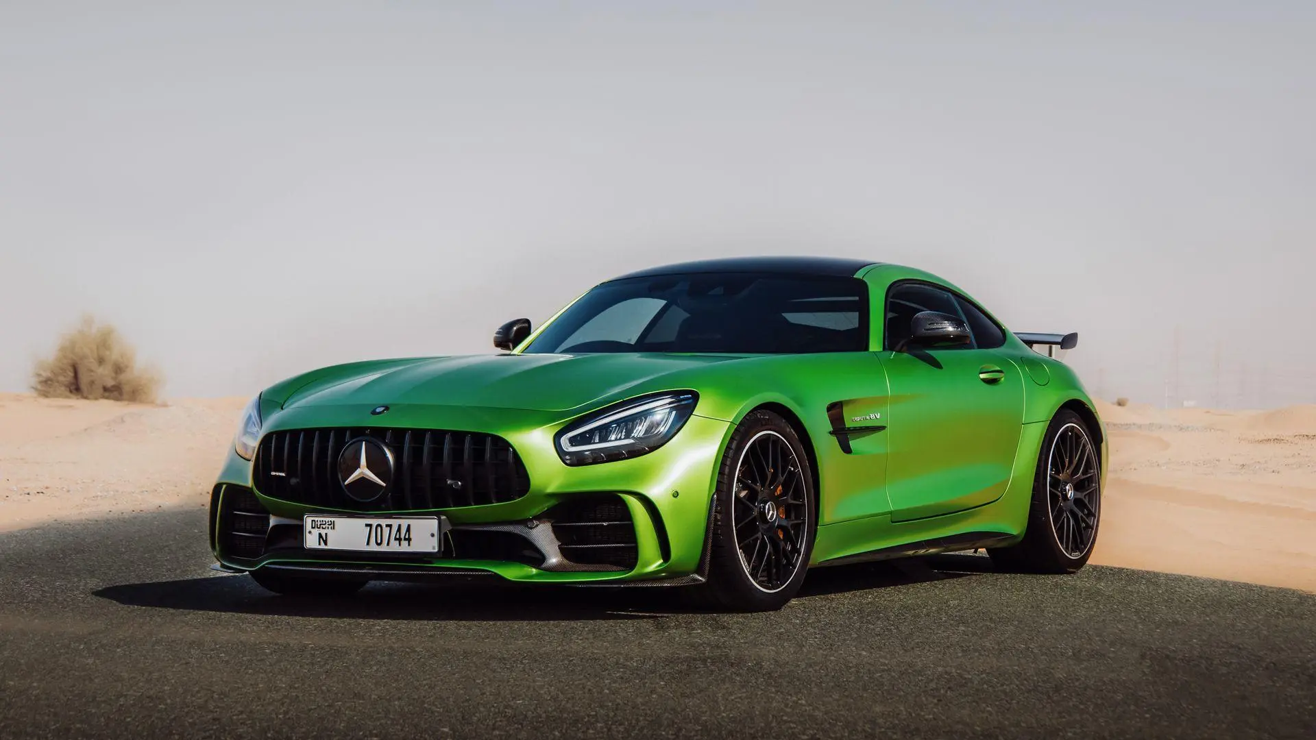 Rent Mercedes AMG GT R in Dubai