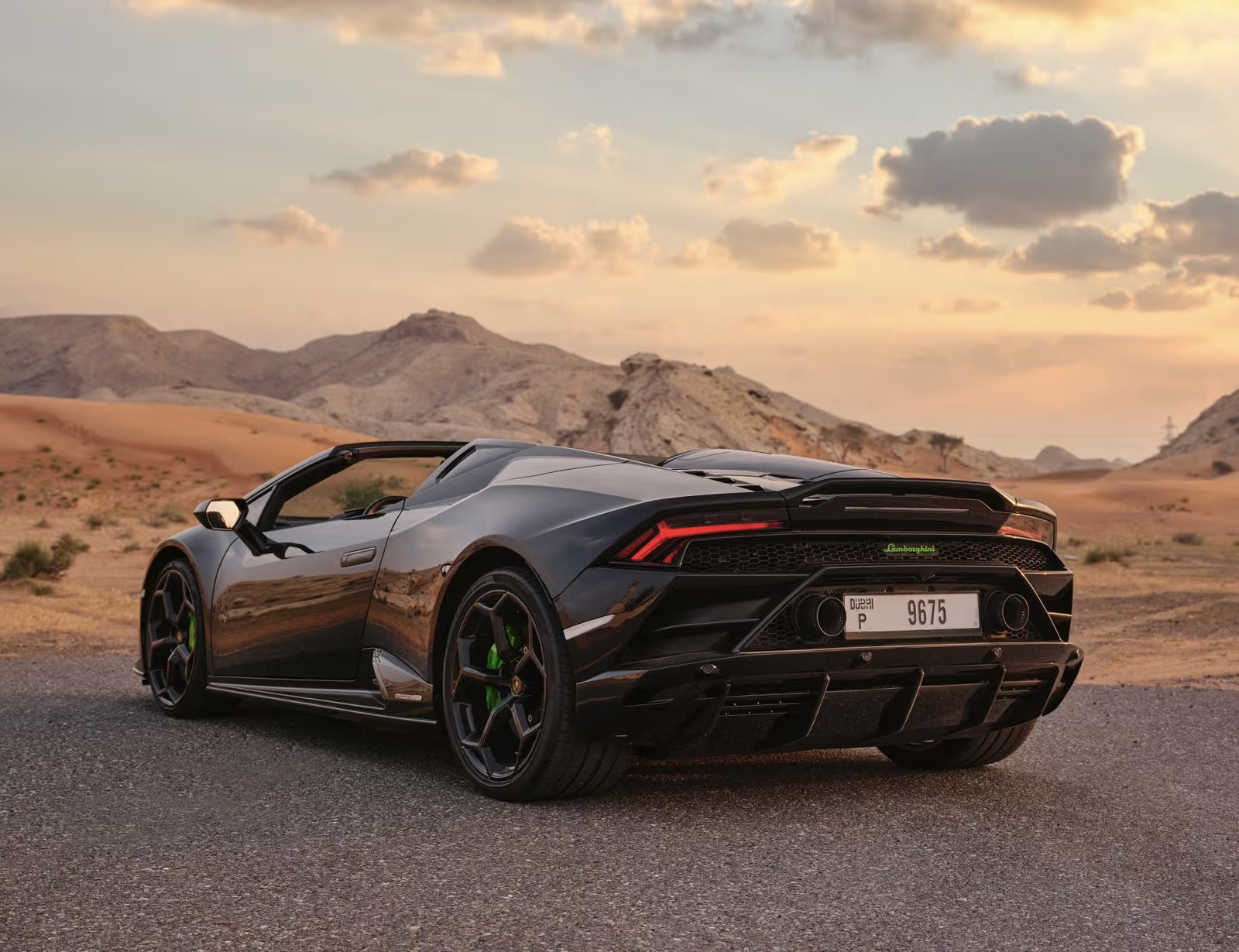 Lamborghini Huracan Evo Spyder - Black