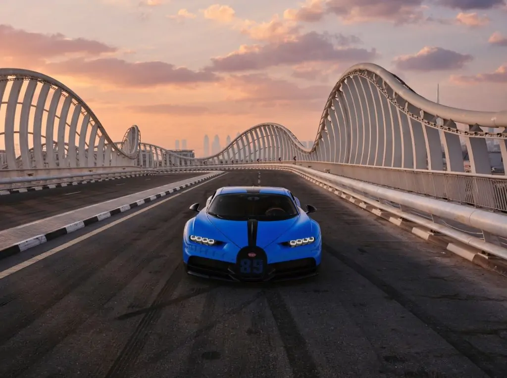 Rent Bugatti Chiron Sport in Dubai