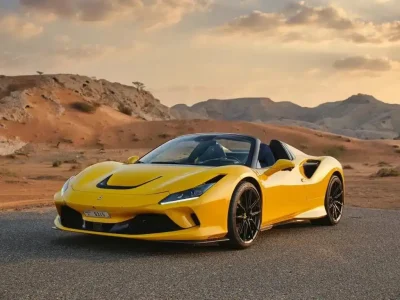 Rent Ferrari F8 Spider in Dubai