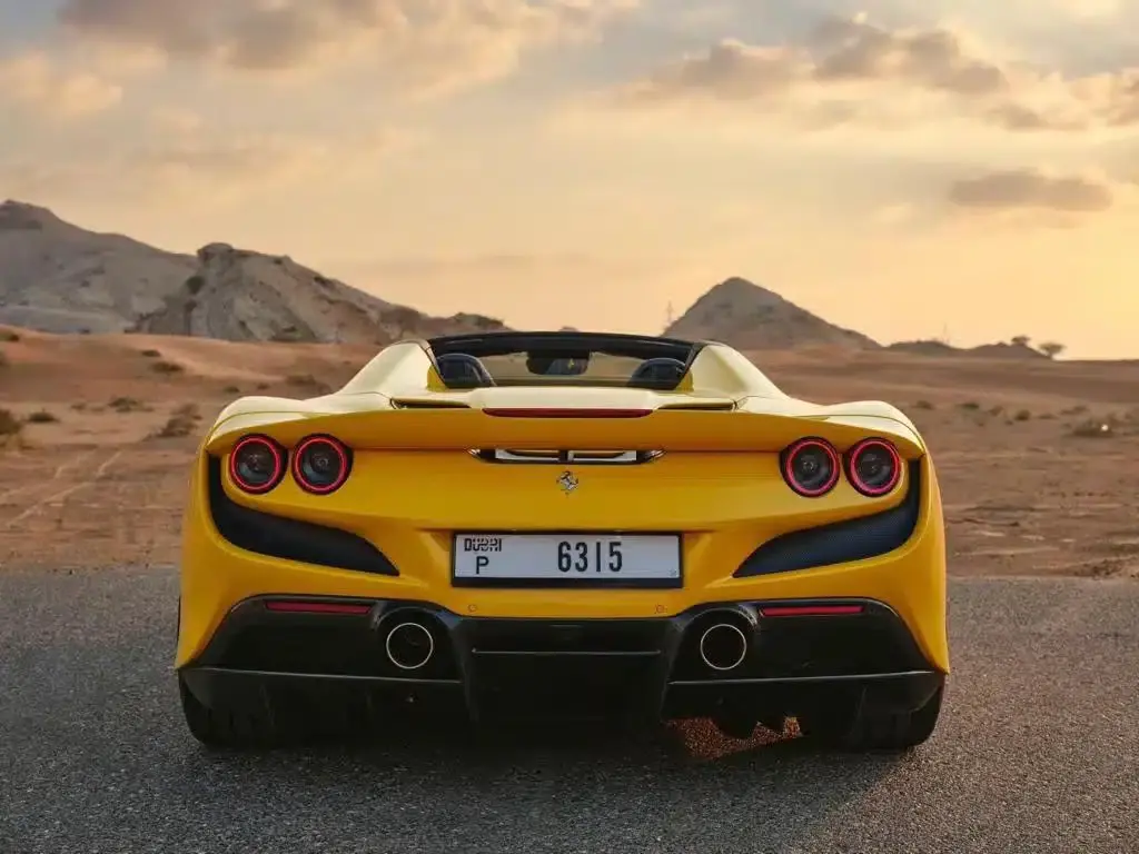 Rent Ferrari F8 Spider in Dubai