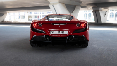 Rent Ferrari F8 Tributo in Dubai