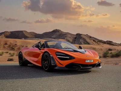 Rent McLaren 720S Spider Novitec in Dubai