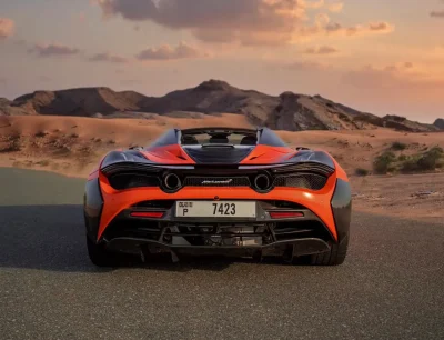 Rent McLaren 720S Spider Novitec in Dubai
