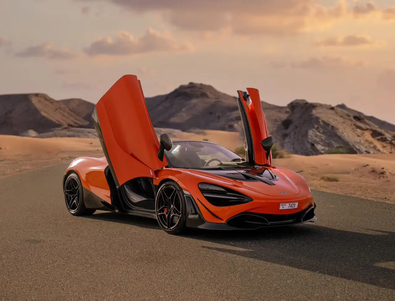 Rent McLaren 720S Spider Novitec in Dubai