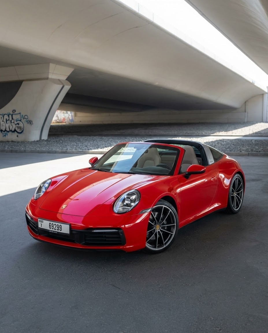 Rent Porsche 911 Targa 4S in Dubai