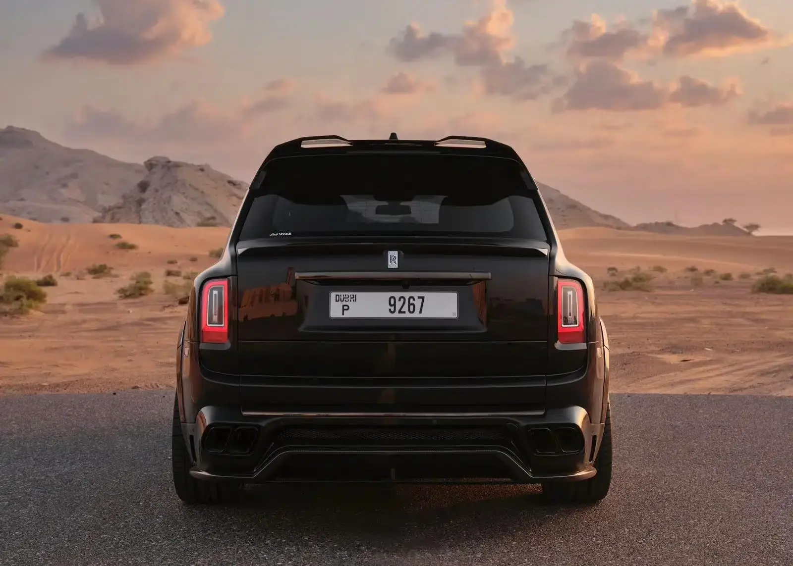 Rolls Royce Cullinan Mansory Rental Dubai