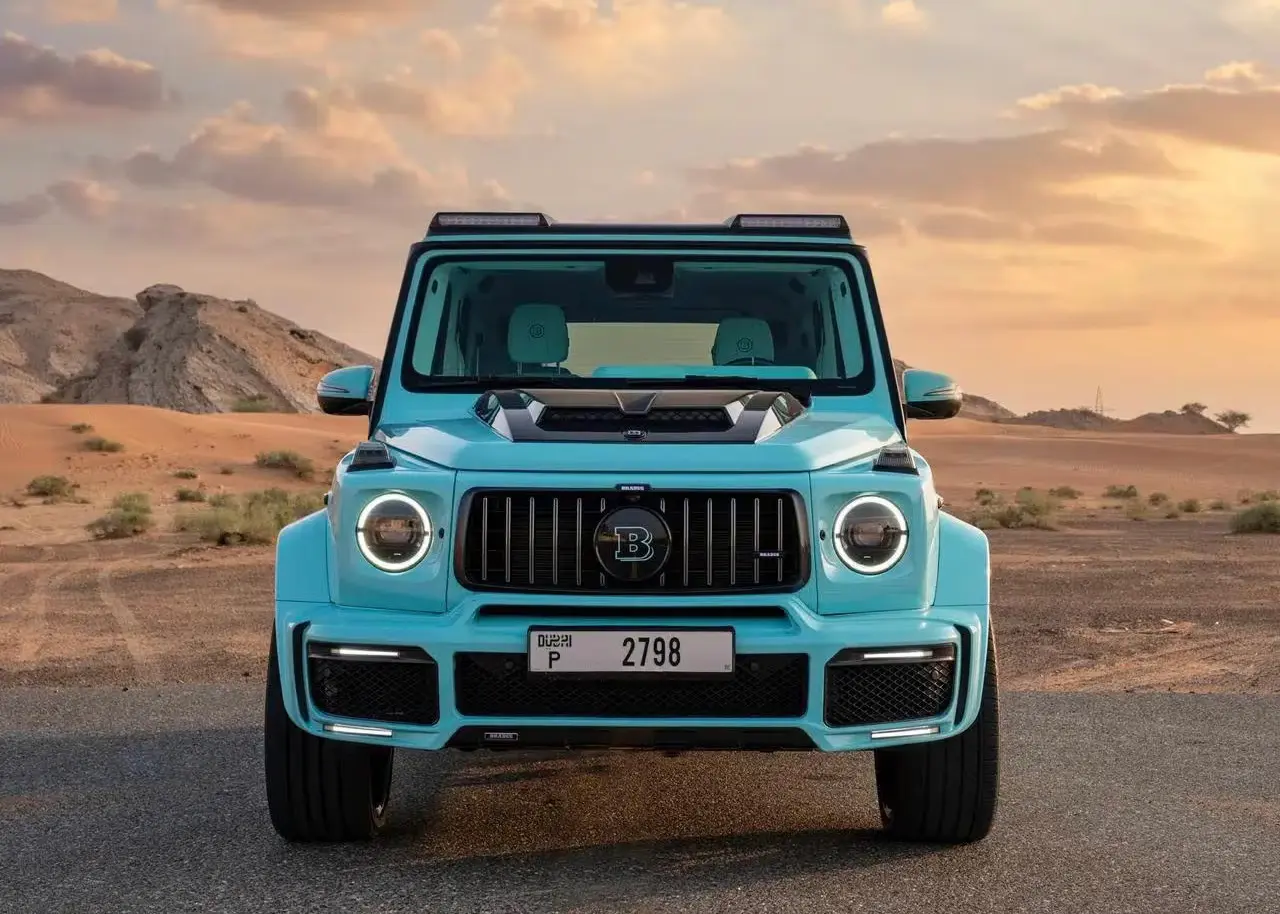 rent mercedes brabus g800 in dubai