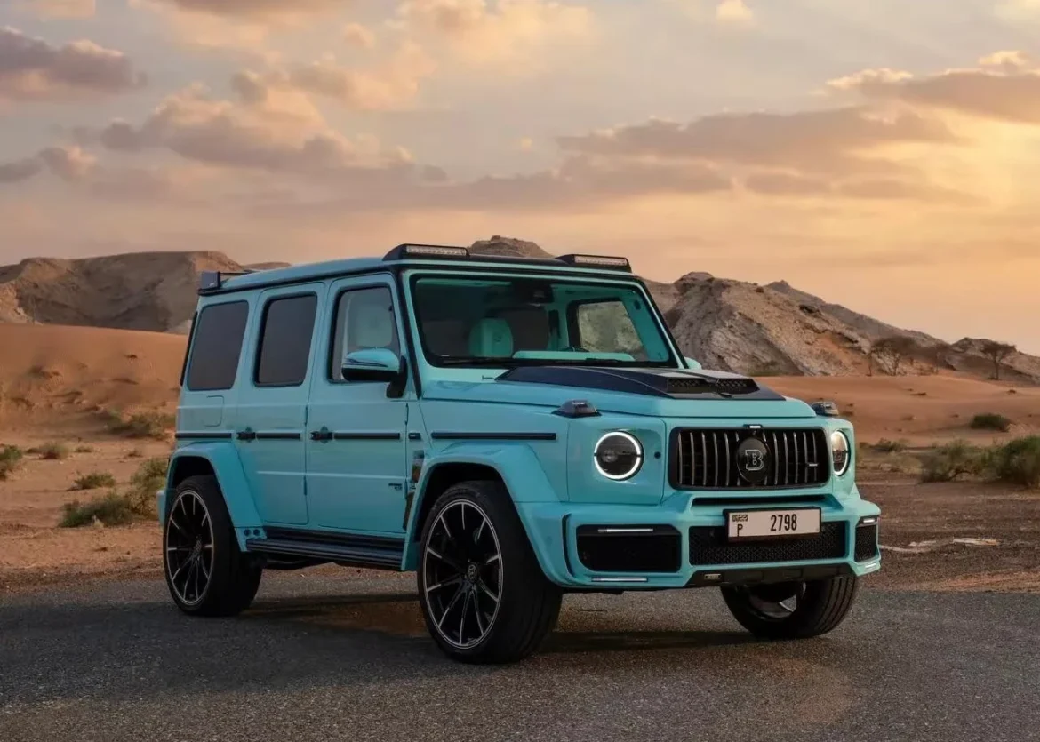 Mercedes Brabus G800 Widestar - Tiffany Blue