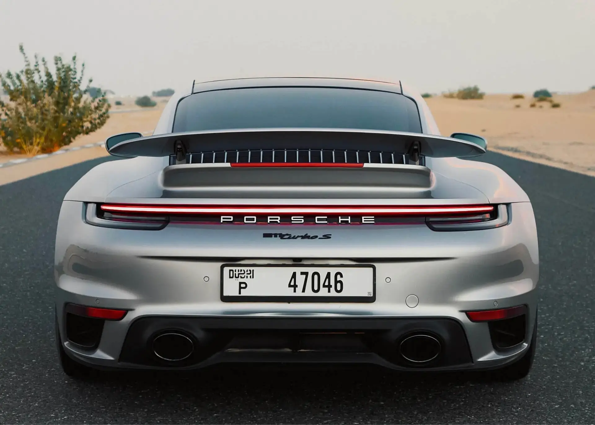 Rent Porsche 911 Turbo S in Dubai