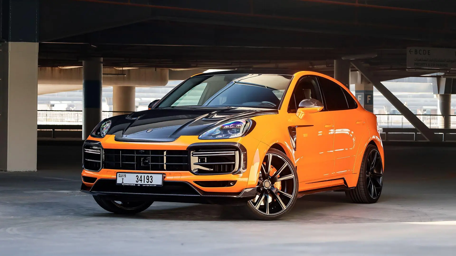 Rent Porsche Cayenne Turbo Mansory in Dubai