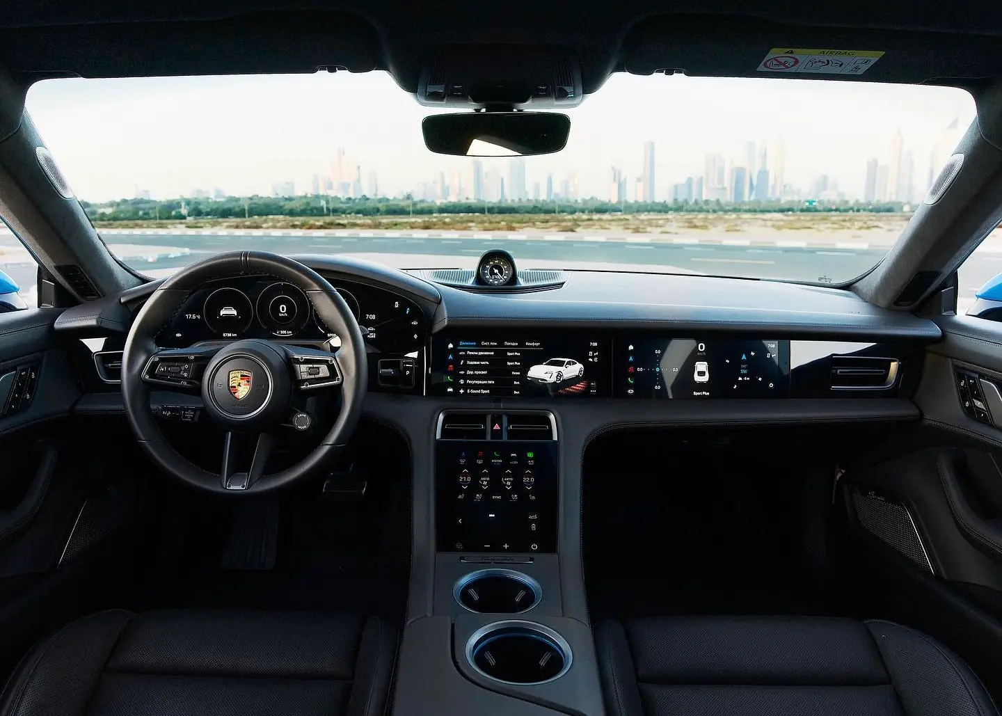 Rent Porsche Taycan Turbo S in Dubai