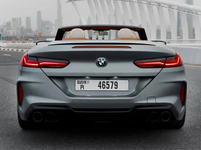 Rent BMW M8 Competition in Dubai
