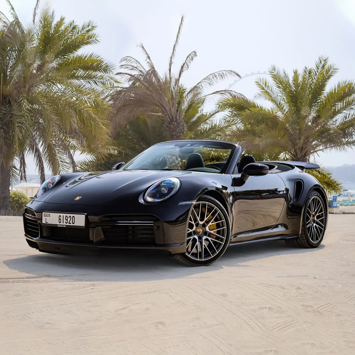 Porsche 911 Turbo S Cabriolet - Black