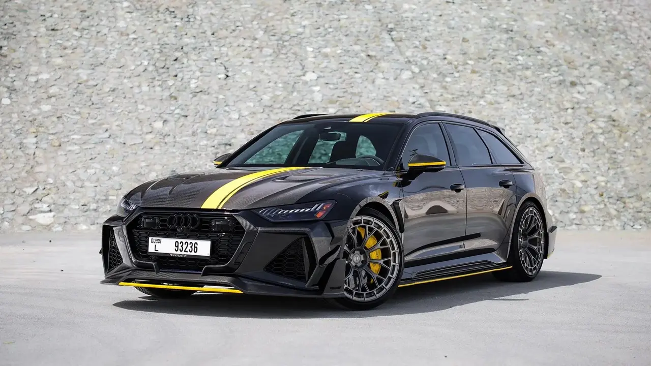 Rent Audi RS6 Mansory in Dubai